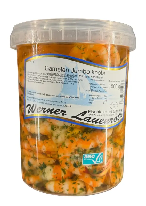 Garnelen Jumbo knobi
