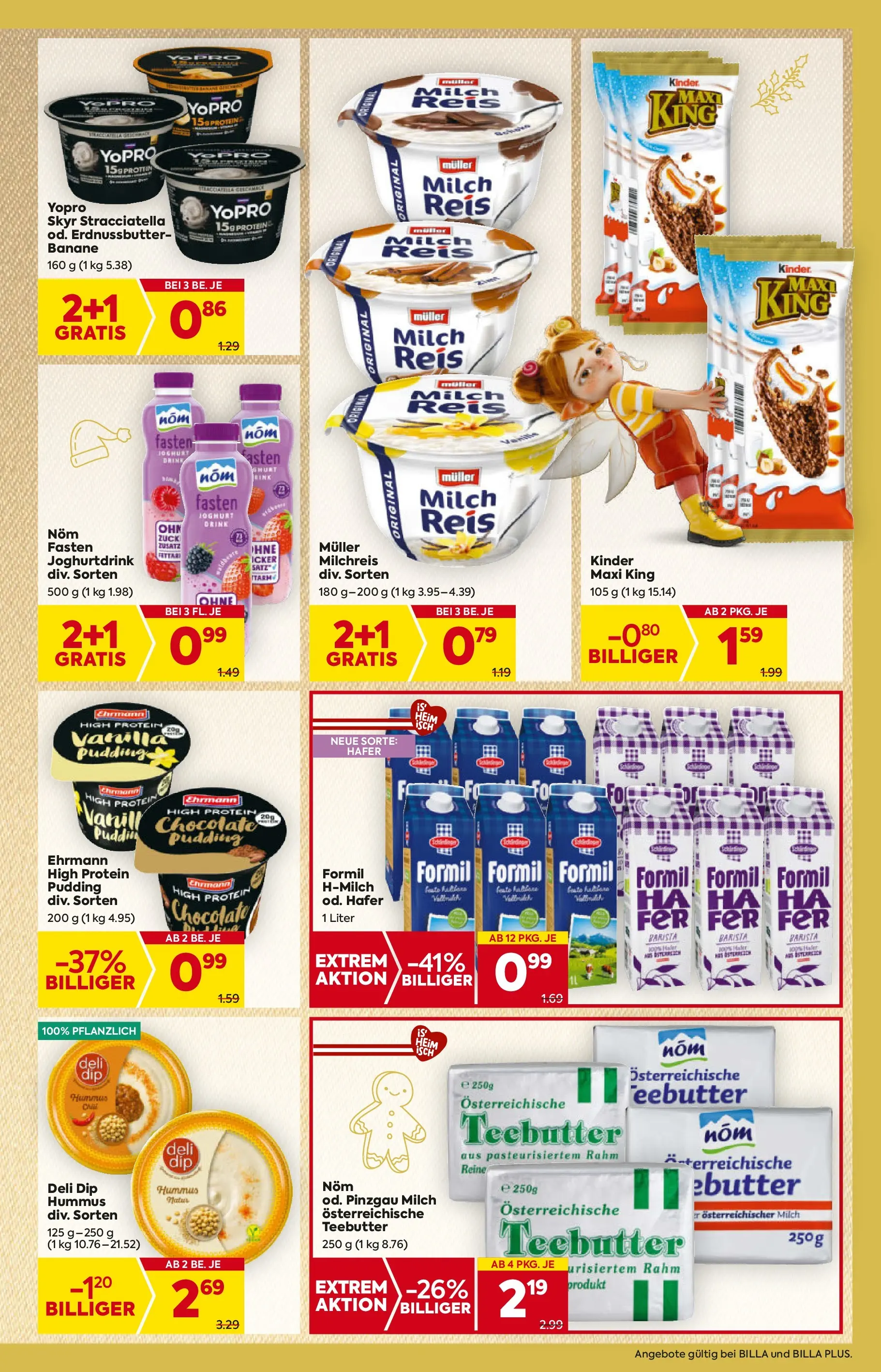 Billa - BILLA: Flugblatt gültig bei BILLA & BILLA PLUS ab 03.12.2025 - Angebote, Prospekt | Seite: 11 | Produkte: Milch, Joghurt, Reis