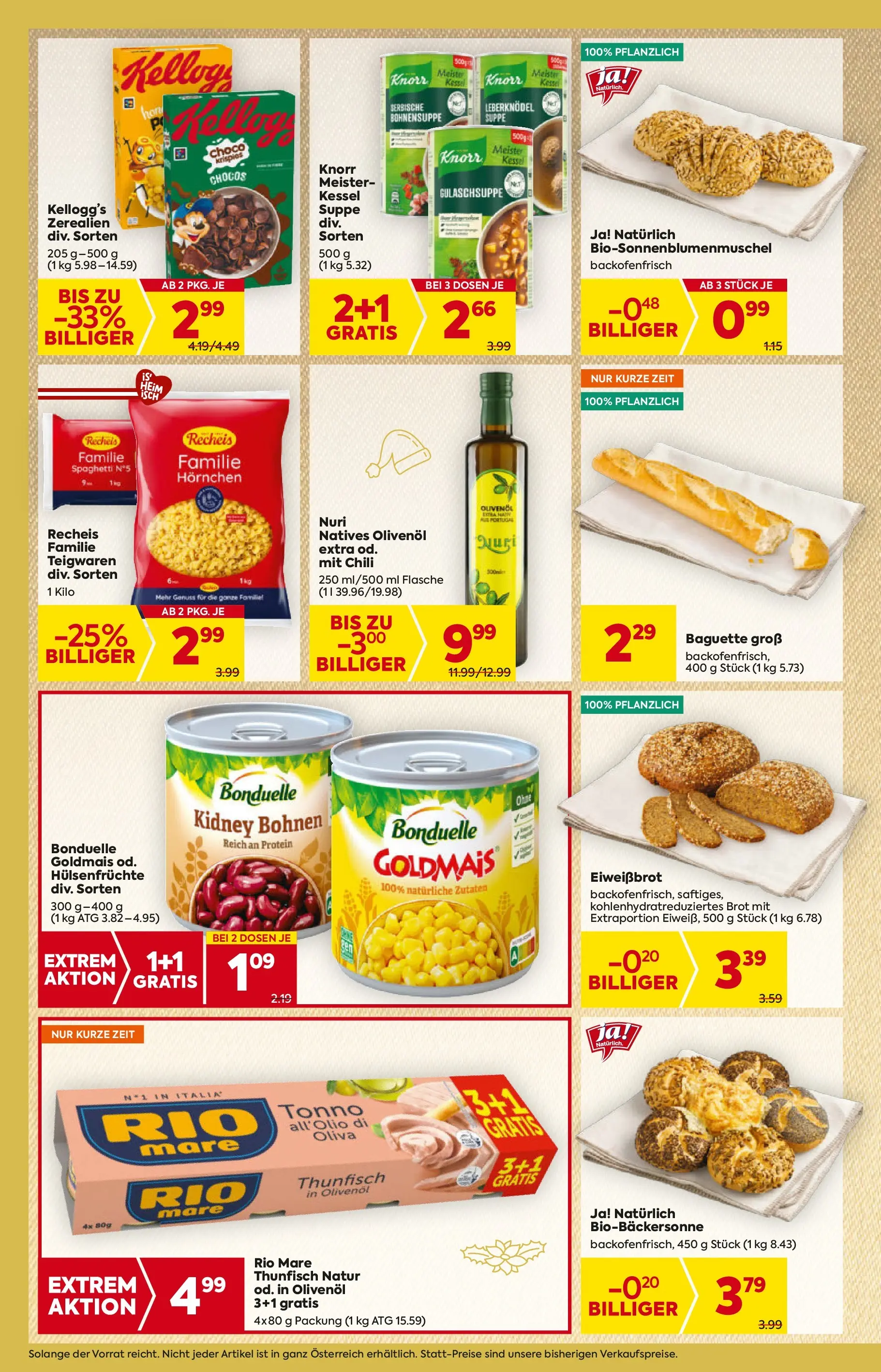 Billa - BILLA: Flugblatt gültig bei BILLA & BILLA PLUS ab 03.12.2025 - Angebote, Prospekt | Seite: 12 | Produkte: Chili, Jääkaappipakastin, Hajdina liszt, Brot