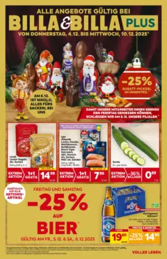 Billa - BILLA: Flugblatt gültig bei BILLA & BILLA PLUS ab 03.12.2025 gültig