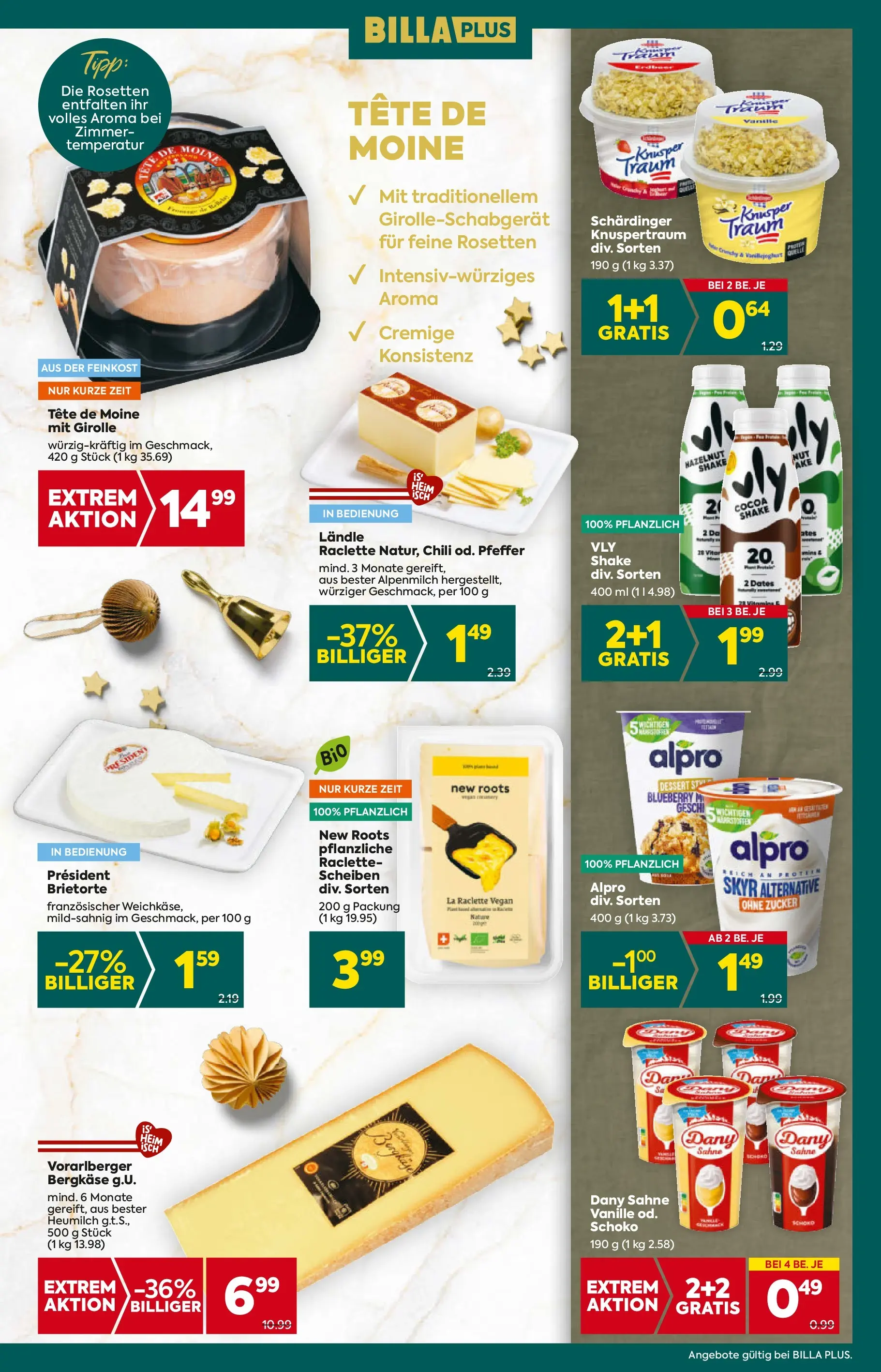 Billa Plus Flugblatt - Salzburg von 04.12.2025 - Aktuelle Angebote | Seite: 15 | Produkte: Sahne, Zucker, Pfeffer, Chili