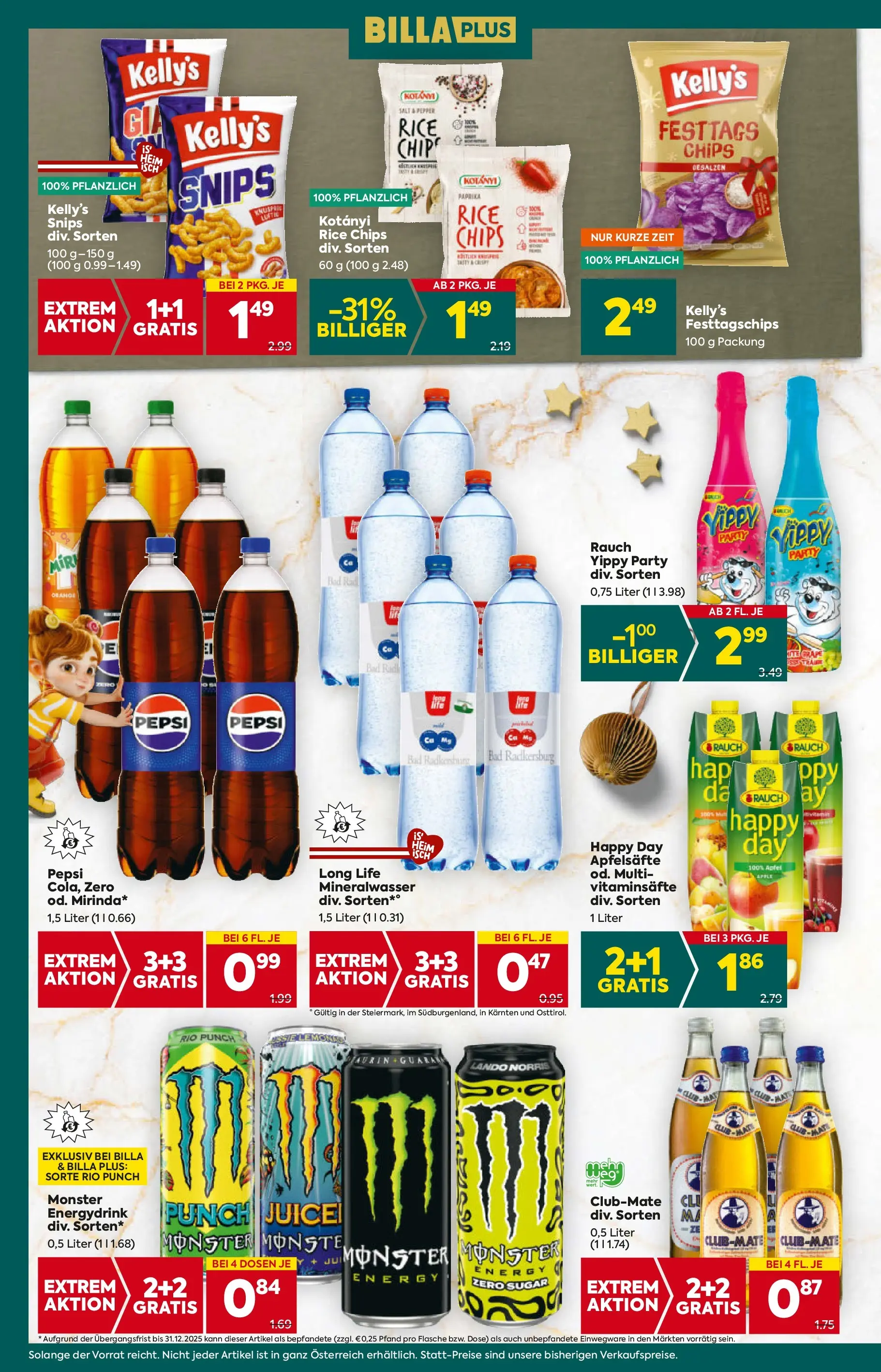 Billa Plus Flugblatt - Kärnten von 04.12.2025 - Aktuelle Angebote | Seite: 18 | Produkte: Chips, Bad, Apple, Äpfel