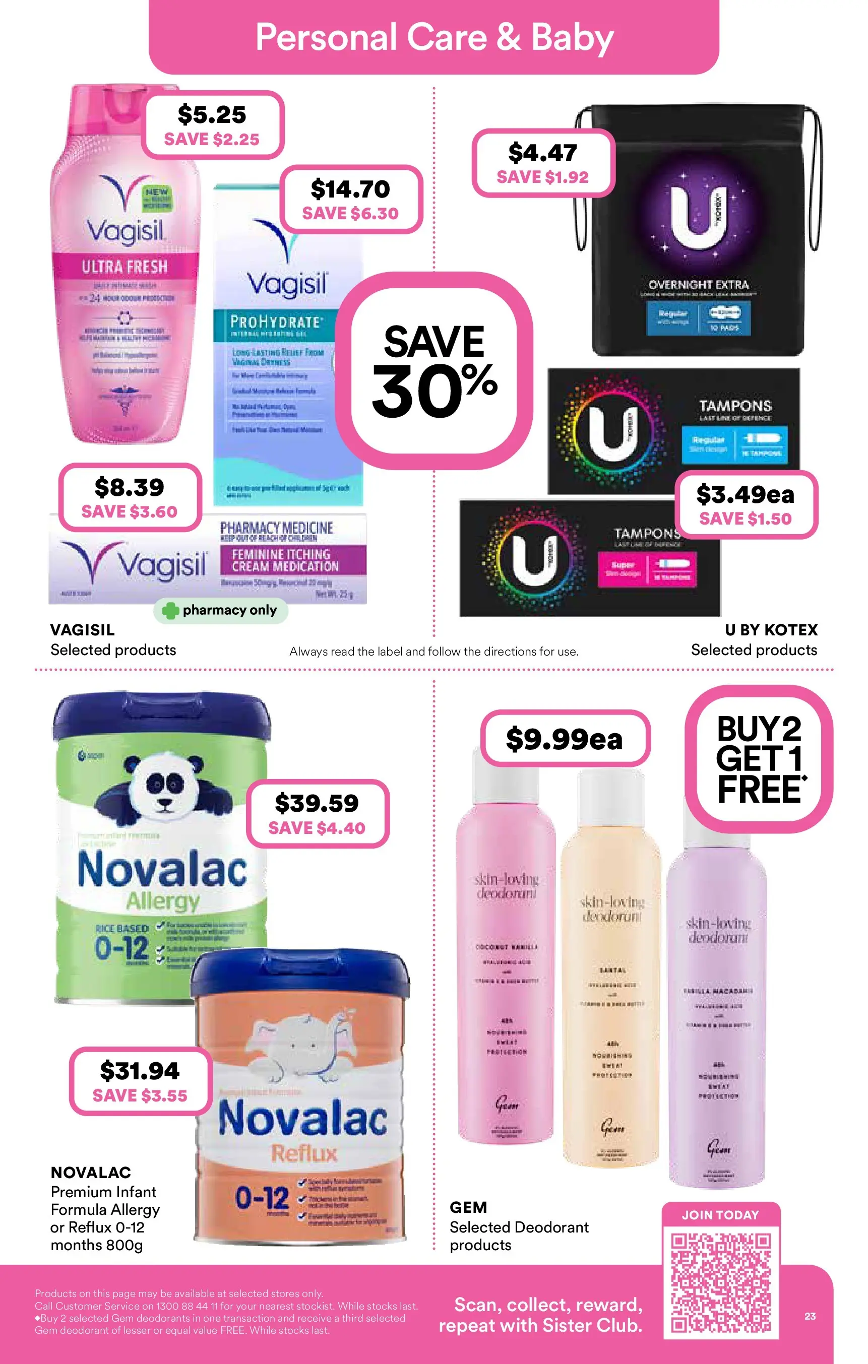Priceline Pharmacy - Priceline Pharmacy Catalogue - 01/12/2025 > weekly / monthly specials | Page: 23