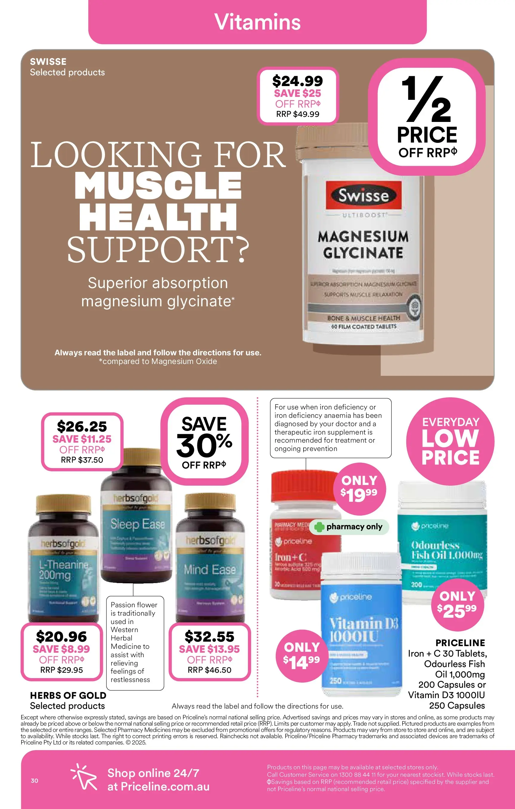 Priceline Pharmacy - Priceline Pharmacy Catalogue - 01/12/2025 > weekly / monthly specials | Page: 30