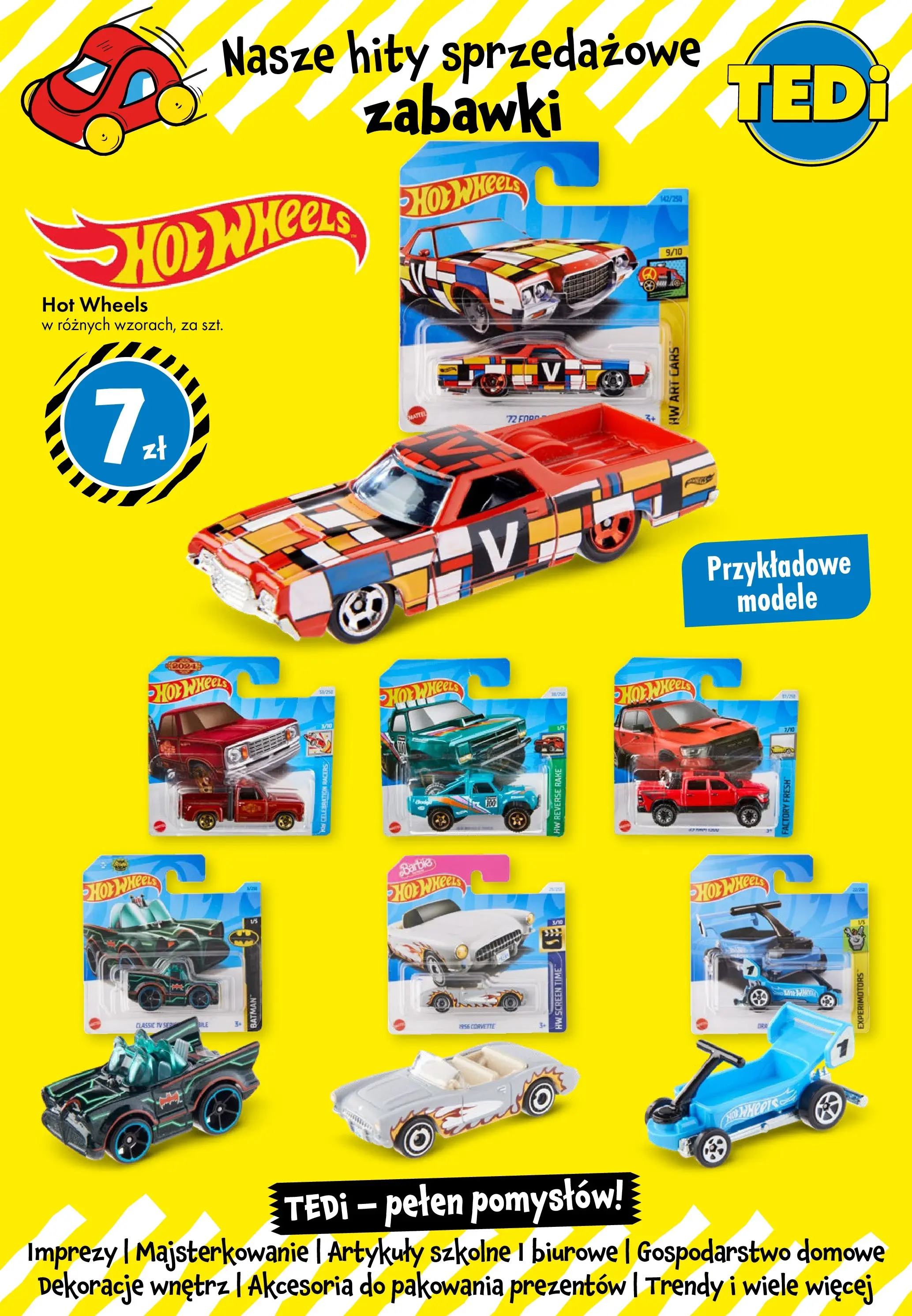 TEDi Gazetka - Lubartów od (03.12.2025 - 10.12.2025) | Strona: 3 | Produkty: Barbie, Artykuły szkolne