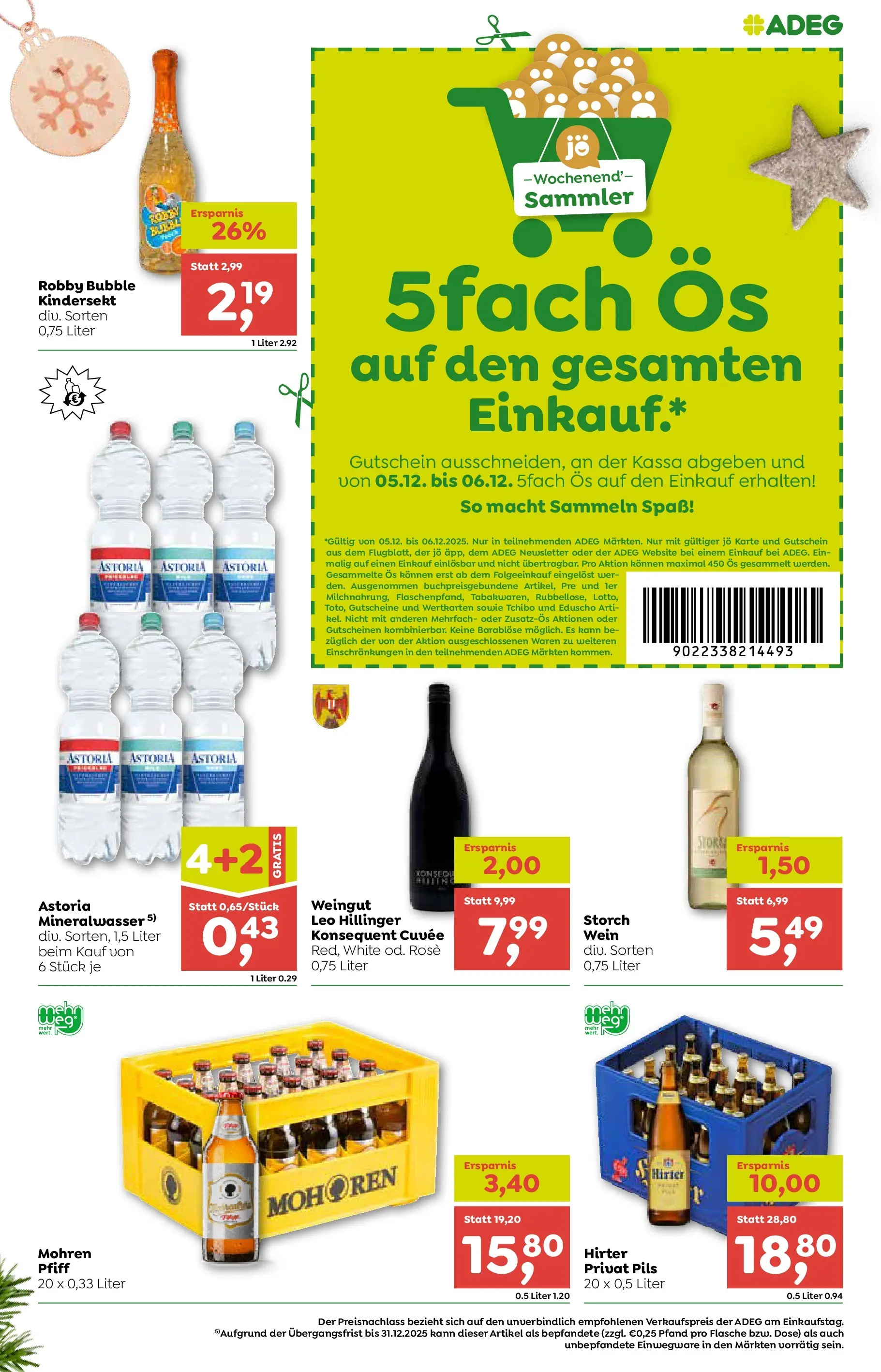 ADEG Wolfurt von 04.12.2025 - Aktuelle Angebote | Seite: 7 | Produkte: Wein