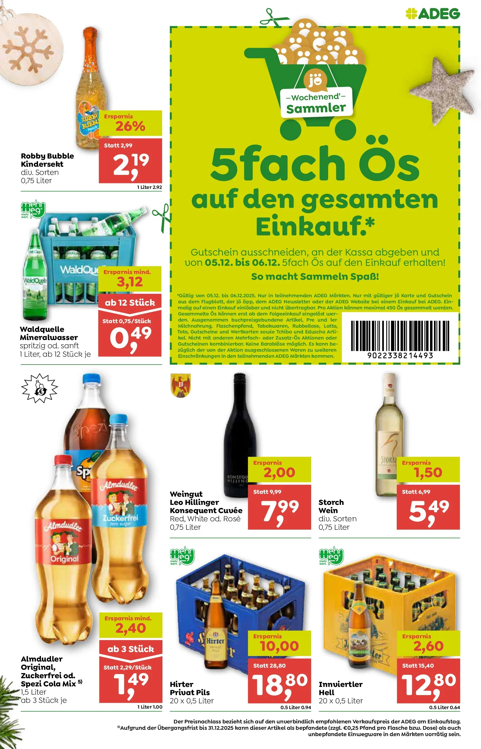 ADEG - ADEG: Angebote von 03.12.2025 - Aktuelle Angebote | Seite: 7 | Produkte: Wein
