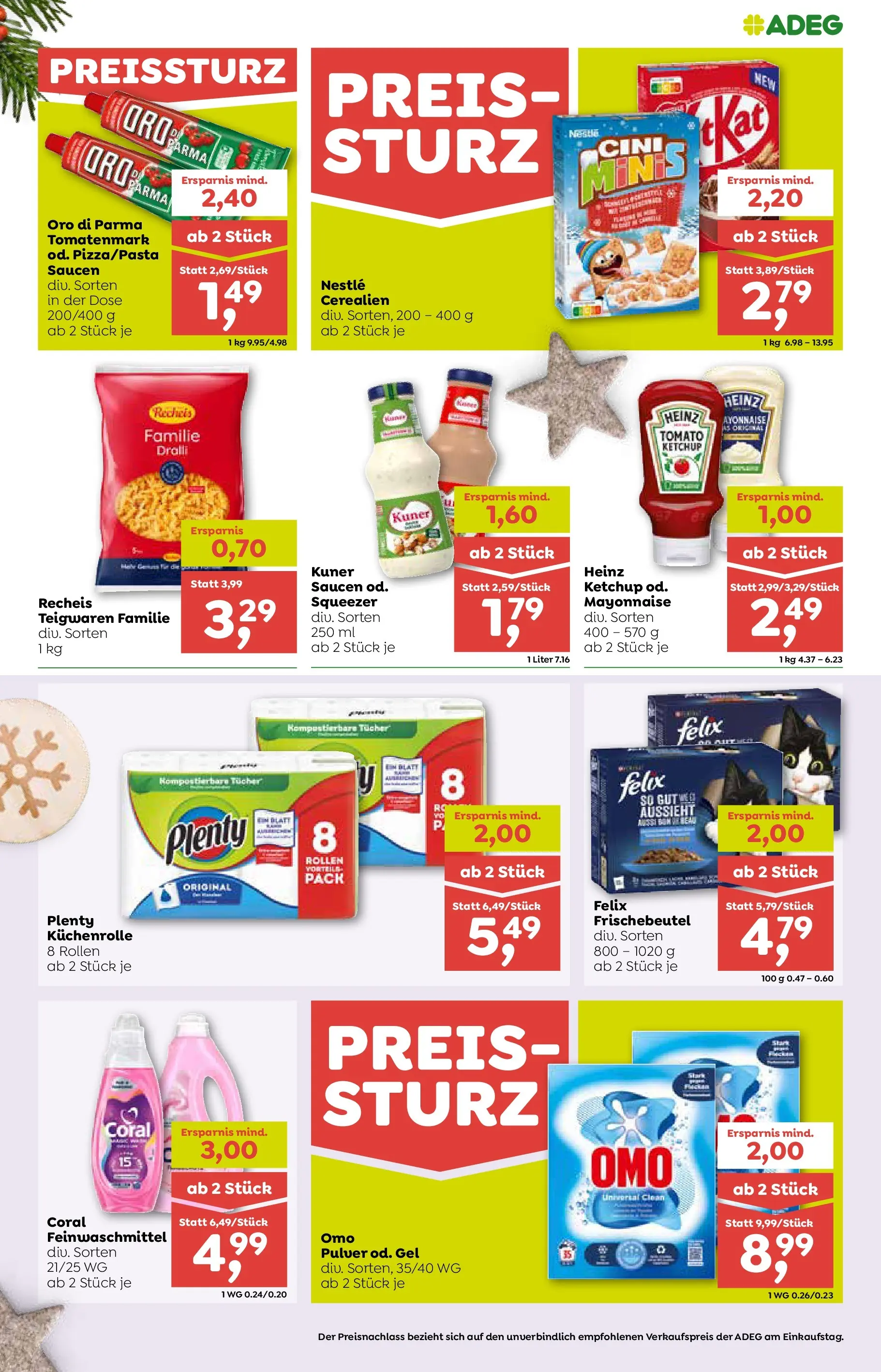 ADEG - ADEG: Angebote von 03.12.2025 - Aktuelle Angebote | Seite: 9 | Produkte: Ketchup, Mayonnaise