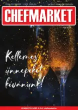 Chef Market újság érvényessége 2025.12.31-ig