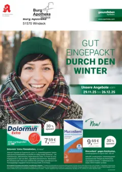 Entdecke - Burg Apotheke ab 28.11.2025 gültig