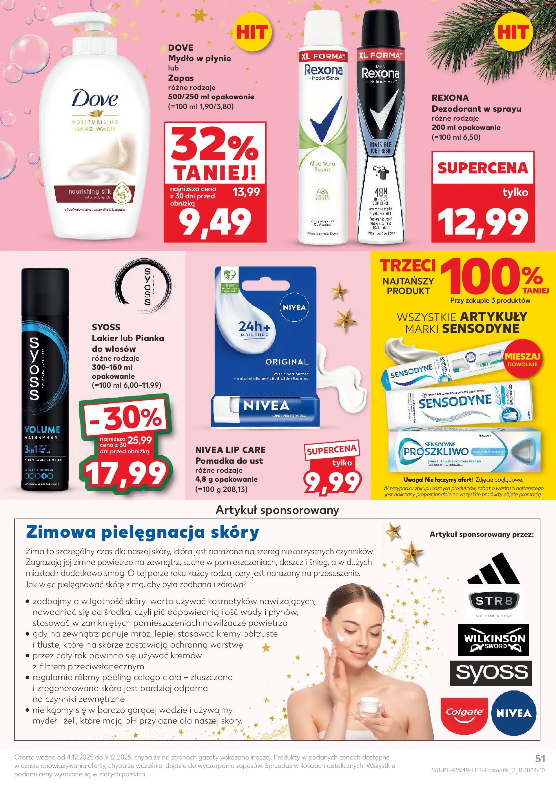Kaufland gazetka od 04.12.2025 - od jutra PDF | Strona: 51 | Produkty: Mydło w płynie, Peeling, Mydło, Dezodorant