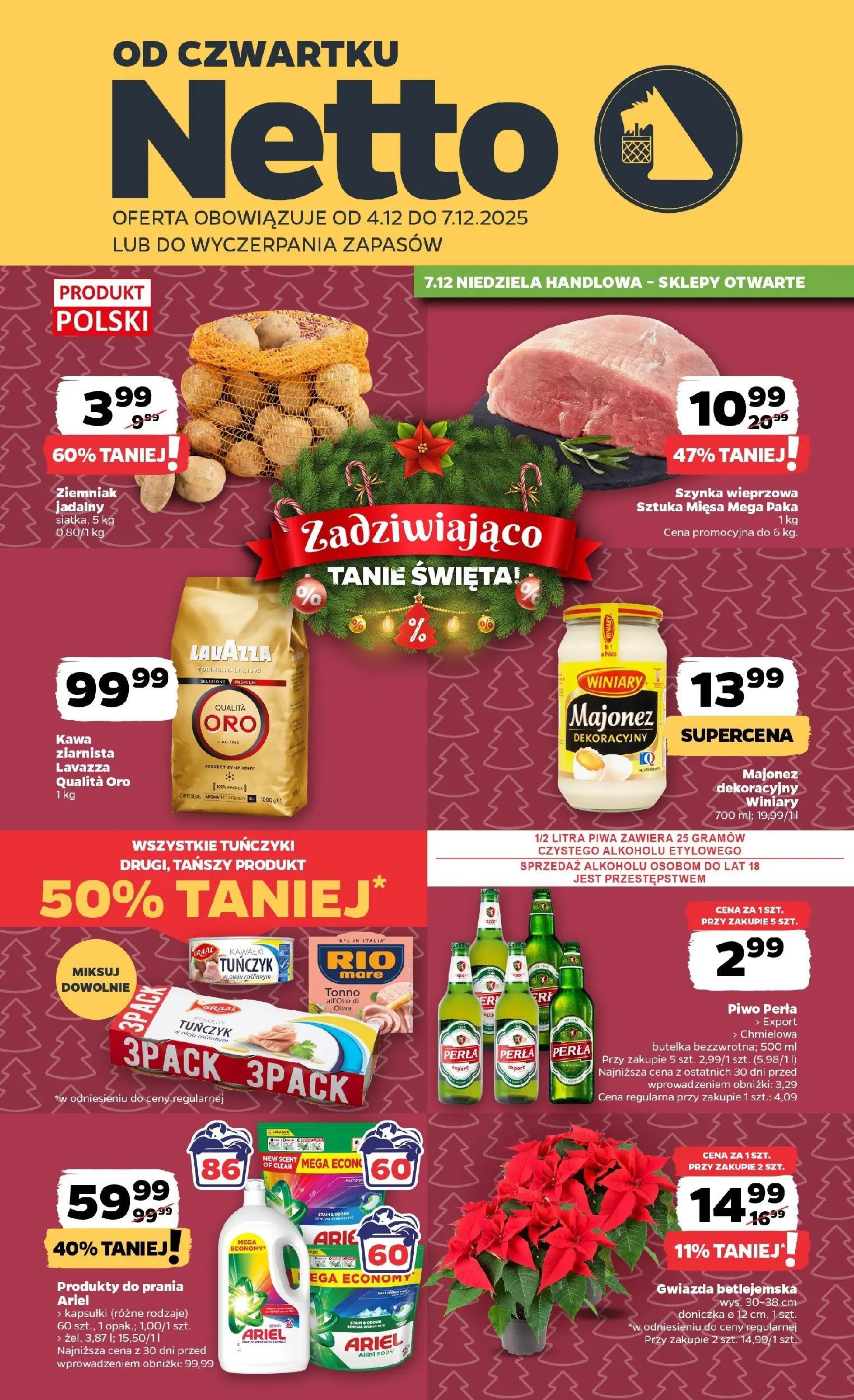 Netto - NETTO T49B Food ważne do 7.12 od 03.12.2025 - Aktualne promocje | Strona: 1