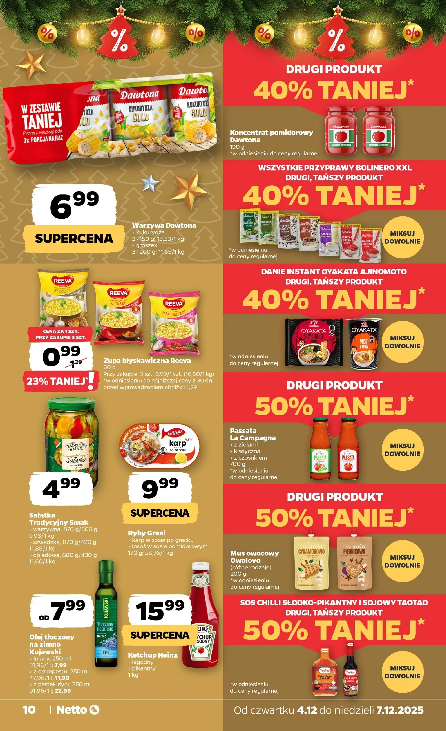 Netto - NETTO T49B Food ważne do 7.12 od 03.12.2025 - Aktualne promocje | Strona: 9