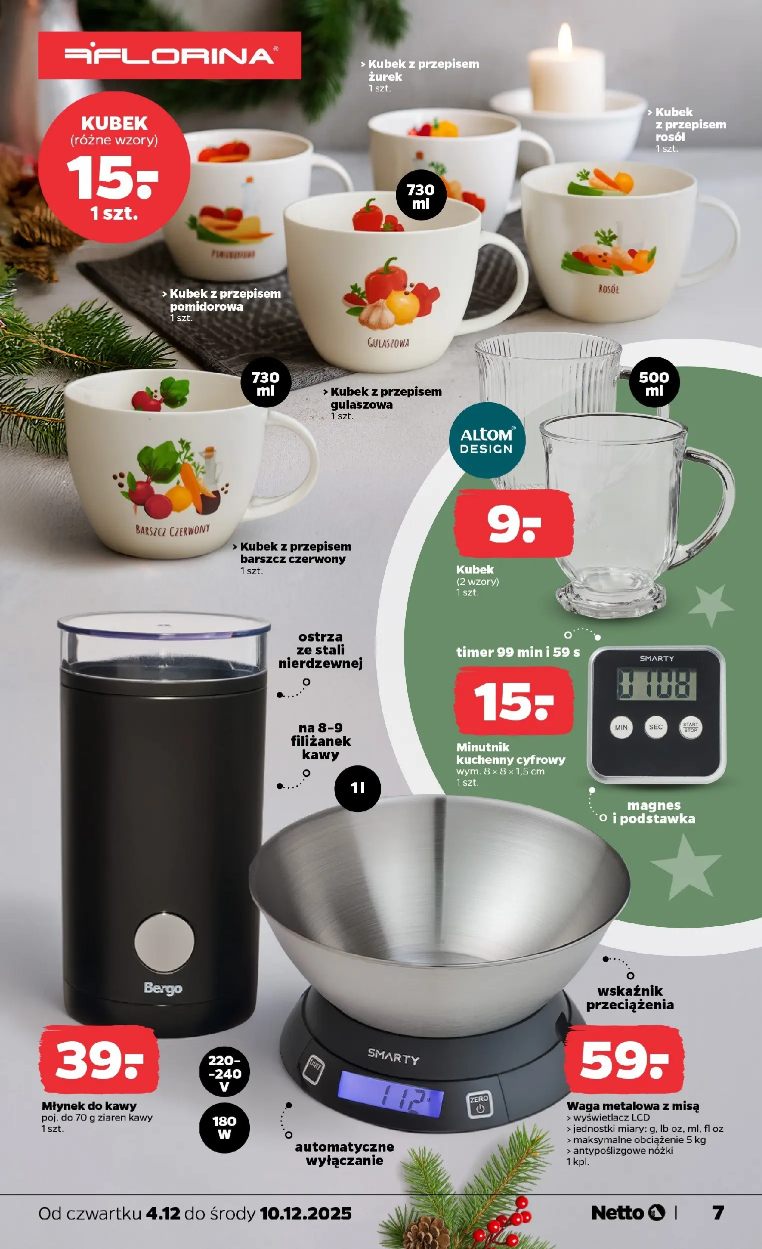 Netto - NETTO T49B Non Food ważne do 10.12 od 03.12.2025 - Aktualne promocje | Strona: 7