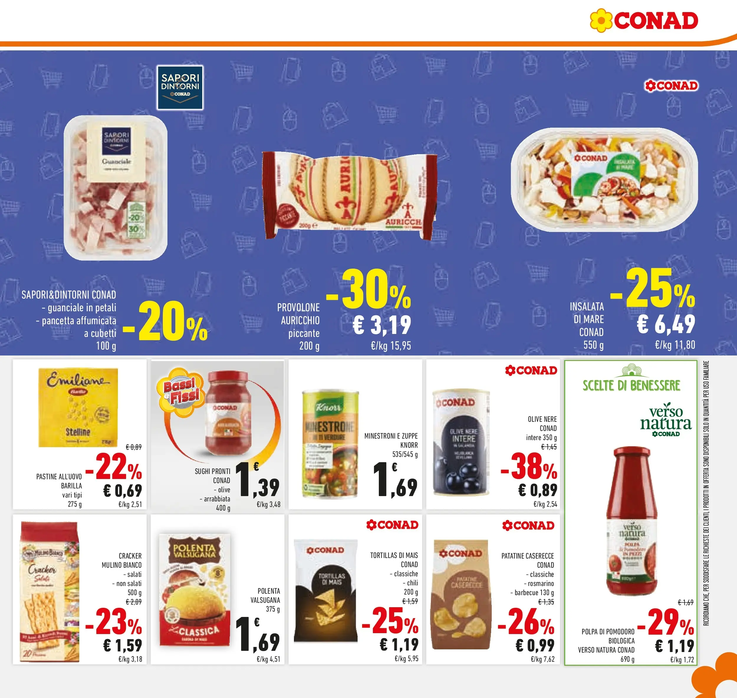 Volantino Conad dal 02/12/2025 > Anteprima | Pagina: 31 | Prodotti: Rosmarino, Pancetta, Insalata, Olive