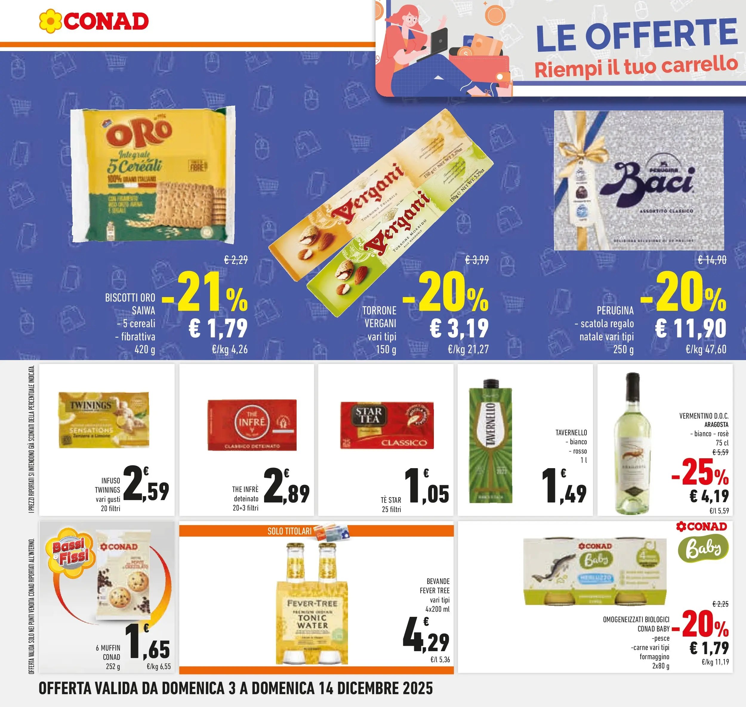 Volantino Conad dal 02/12/2025 > Anteprima | Pagina: 34 | Prodotti: Tè, Cereali, Carrello, The