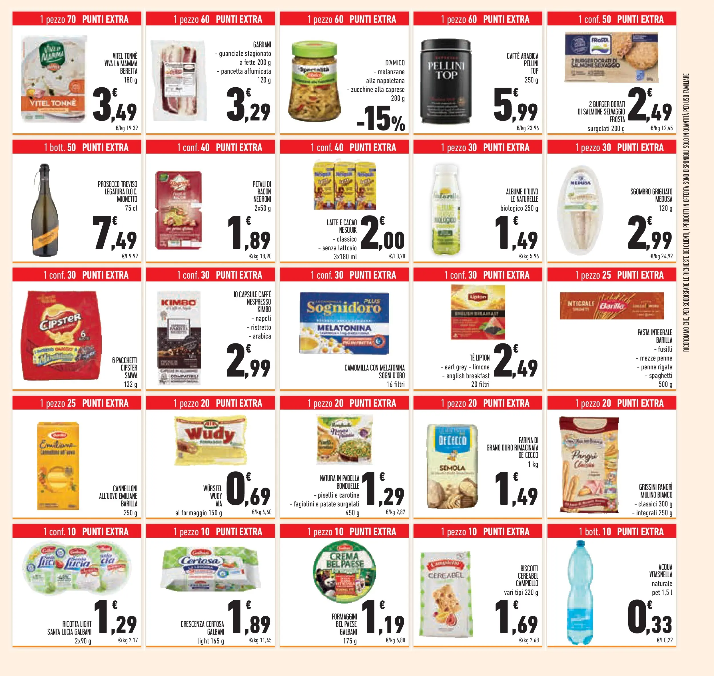 Volantino Conad dal 02/12/2025 > Anteprima | Pagina: 47 | Prodotti: Salmone, Pasta, Piselli, Crescenza