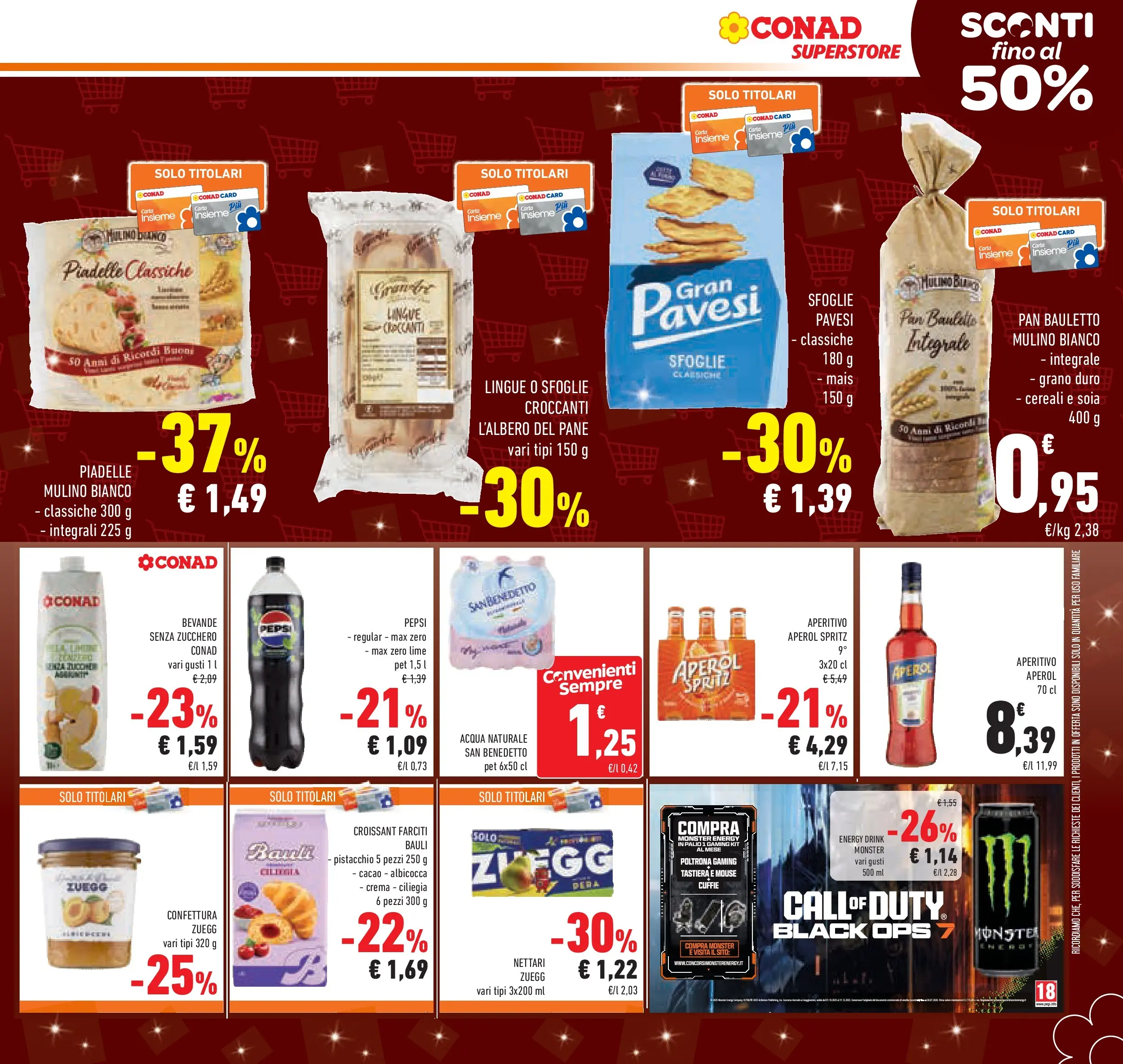 Volantino Conad dal 02/12/2025 > Anteprima | Pagina: 17 | Prodotti: Crema, Mouse, Cuffie, Poltrona