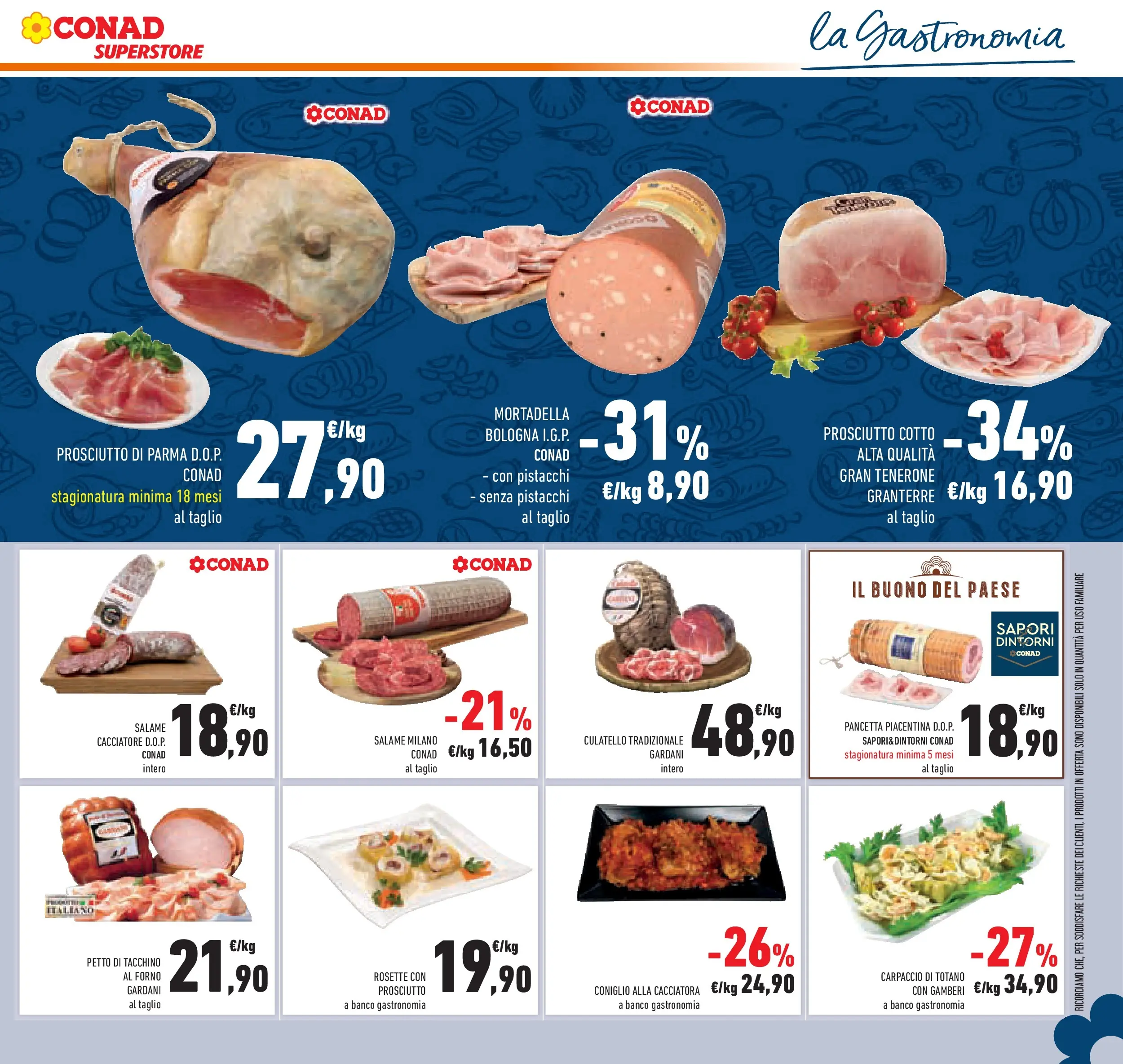 Volantino Conad dal 02/12/2025 > Anteprima | Pagina: 37 | Prodotti: Prosciutto Cotto, Pancetta, Pistacchi, Totano