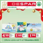 Despar Dal 1 al 7 dicembre 2025 - al 07.12.2025