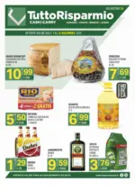Tutto Risparmio Cash&Carry Offerte vaide dal 1 al 14 dicembre 2025 - al 14.12.2025