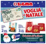 Sigma Voglia di Natale!, Sigma - al 15.12.2025