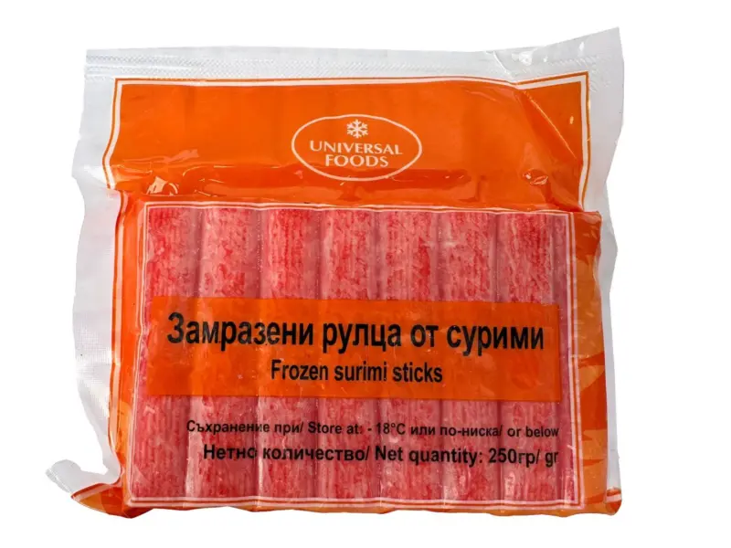 Рулца от сурими замразени