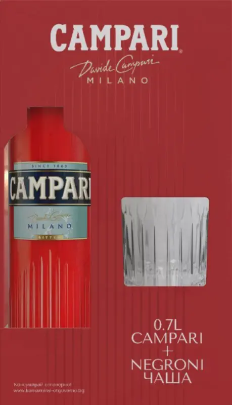 Campari Ликьор + чаша