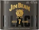 Kaufland хипермаркет Jim Beam Black Бърбън уиски Extra Аged - до 07-12-25