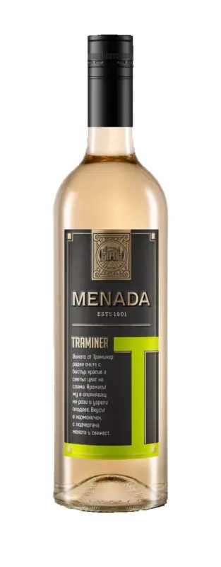Menada Бяло вино Траминер