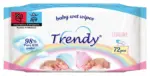 Kaufland хипермаркет Trendy Бебешки влажни кърпички 72 бр. - до 07-12-25