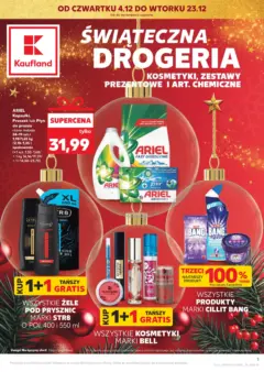 Pogląd oferty "Kaufland gazetka - Drogeria" - ważna od 04.12.2025