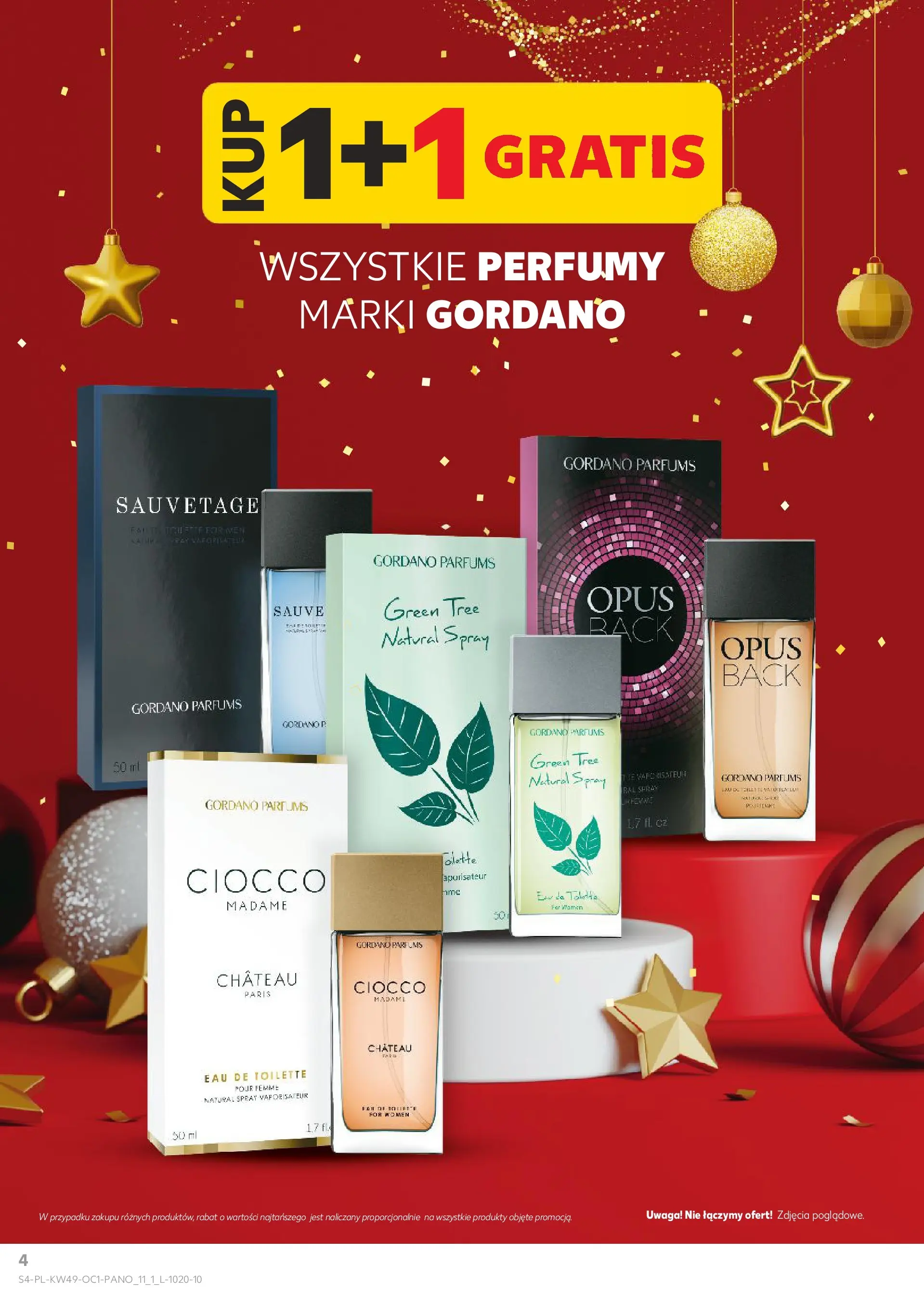 Kaufland gazetka - Drogeria od 04.12.2025 - od jutra PDF | Strona: 4 | Produkty: Perfumy