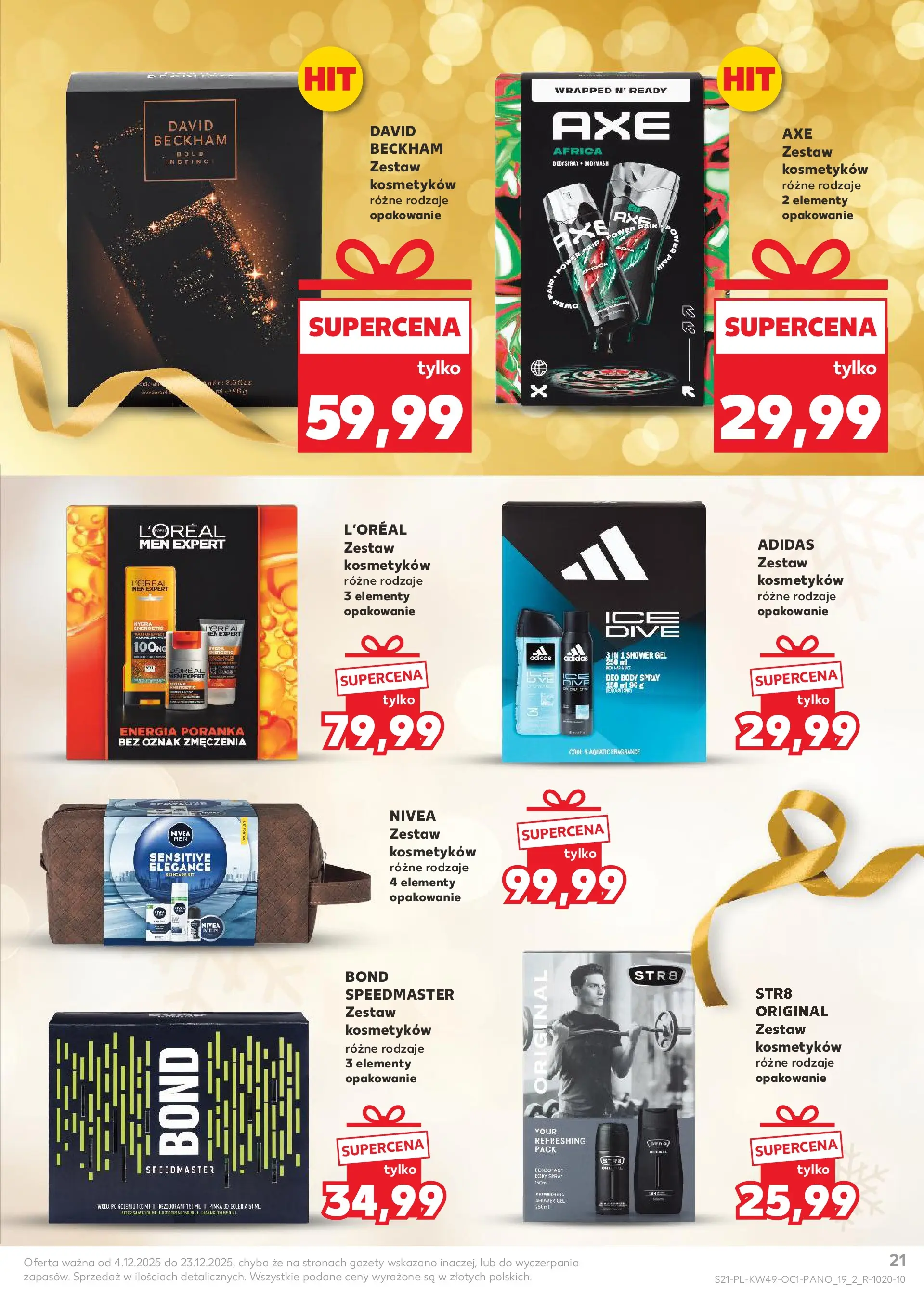 Kaufland gazetka - Drogeria od 04.12.2025 - od jutra PDF | Strona: 21 | Produkty: Body