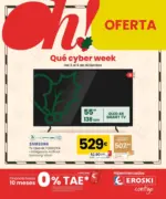 Eroski Qu&eacute; cyber week - hasta el 09.01.2026