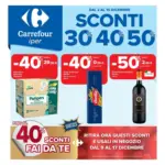 Carrefour Ipermercati Scont 30% 40% 50% - al 15.12.2025