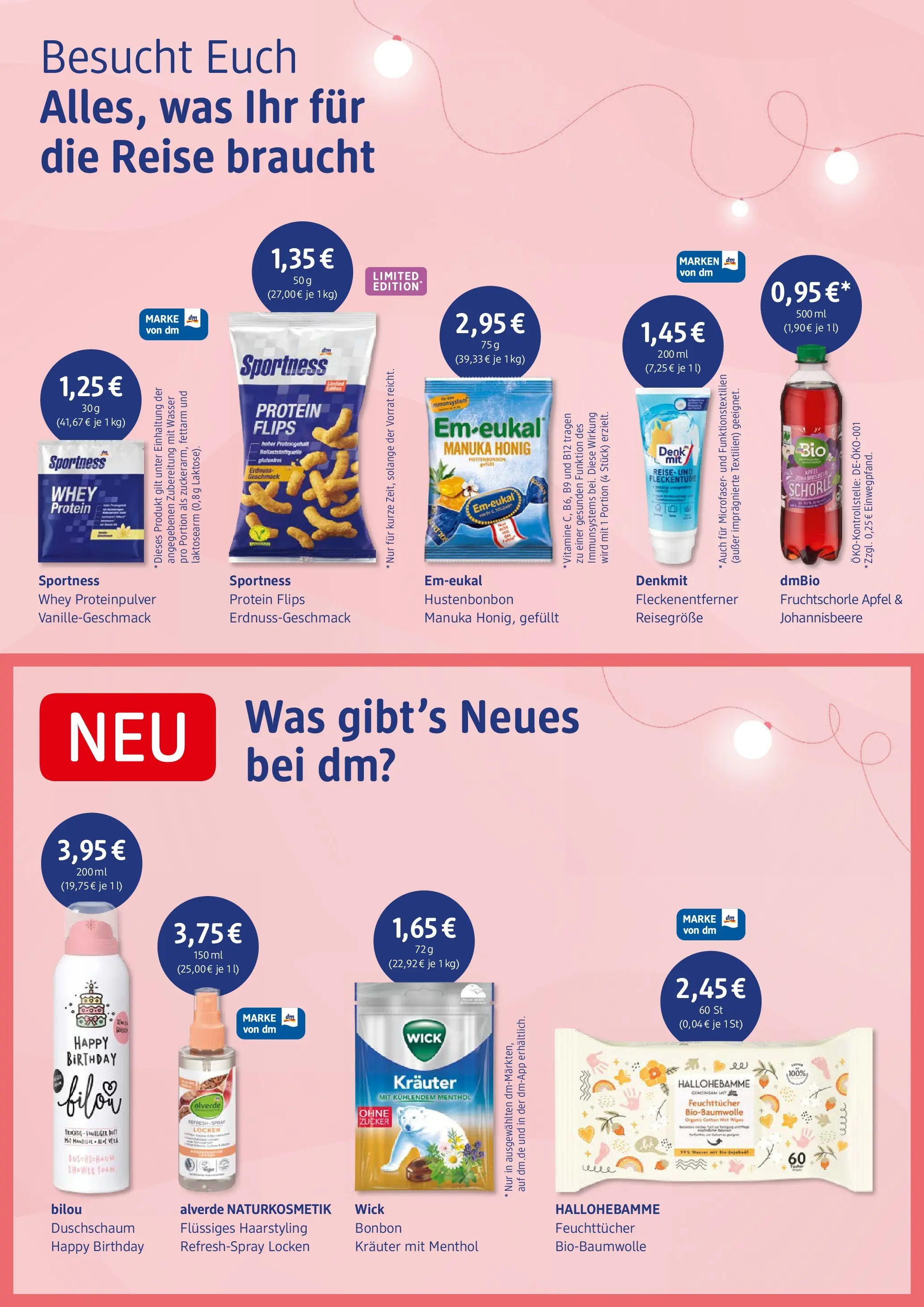 dm drogerie prospekt Mayen (ab 02.12.2025) zum Blättern | Seite: 3 | Produkte: Äpfel, Wasser, Fleckenentferner, Zucker