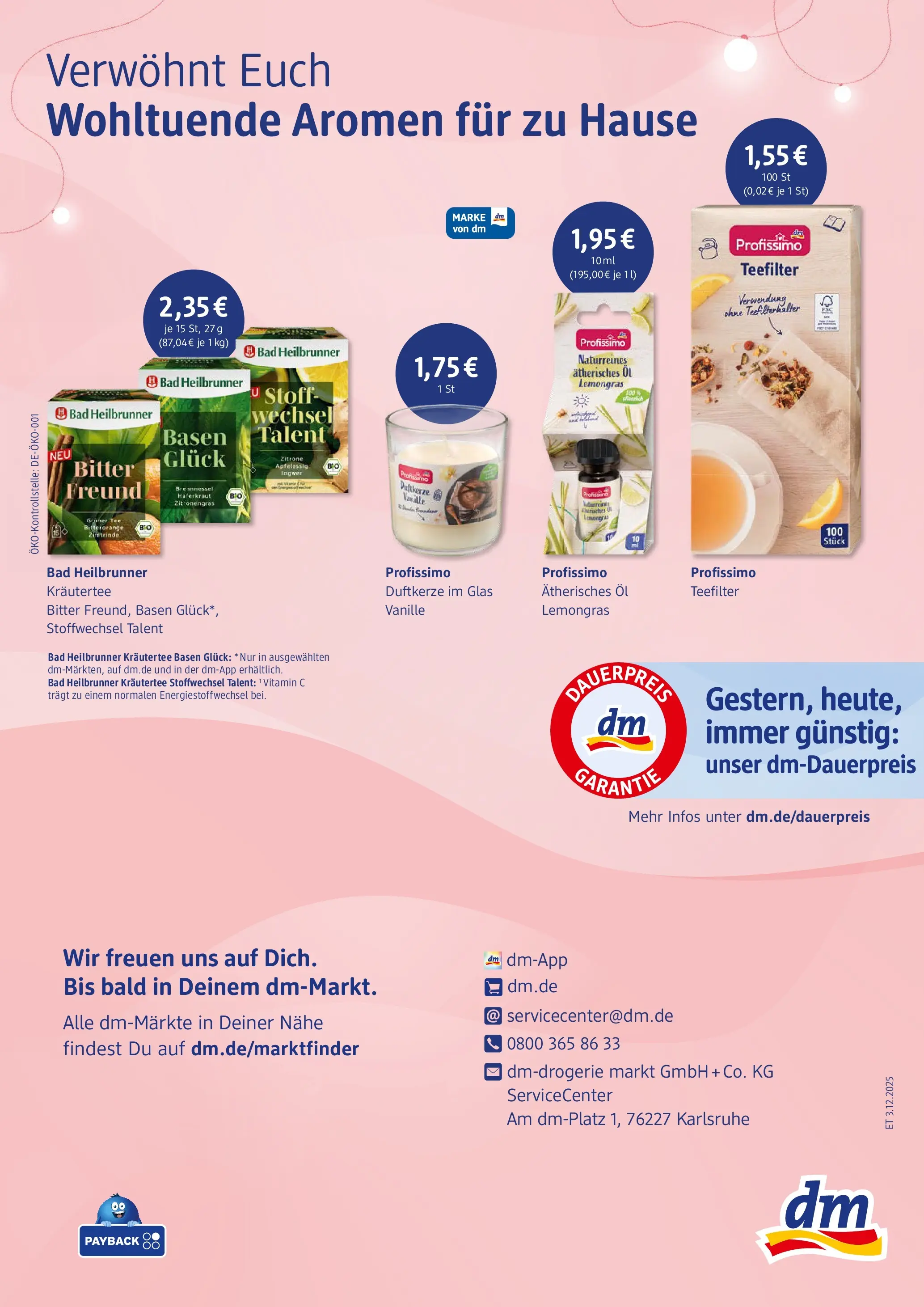 dm drogerie prospekt Mayen (ab 02.12.2025) zum Blättern | Seite: 7 | Produkte: Zitronengras, Öl, Bad, Zitrone