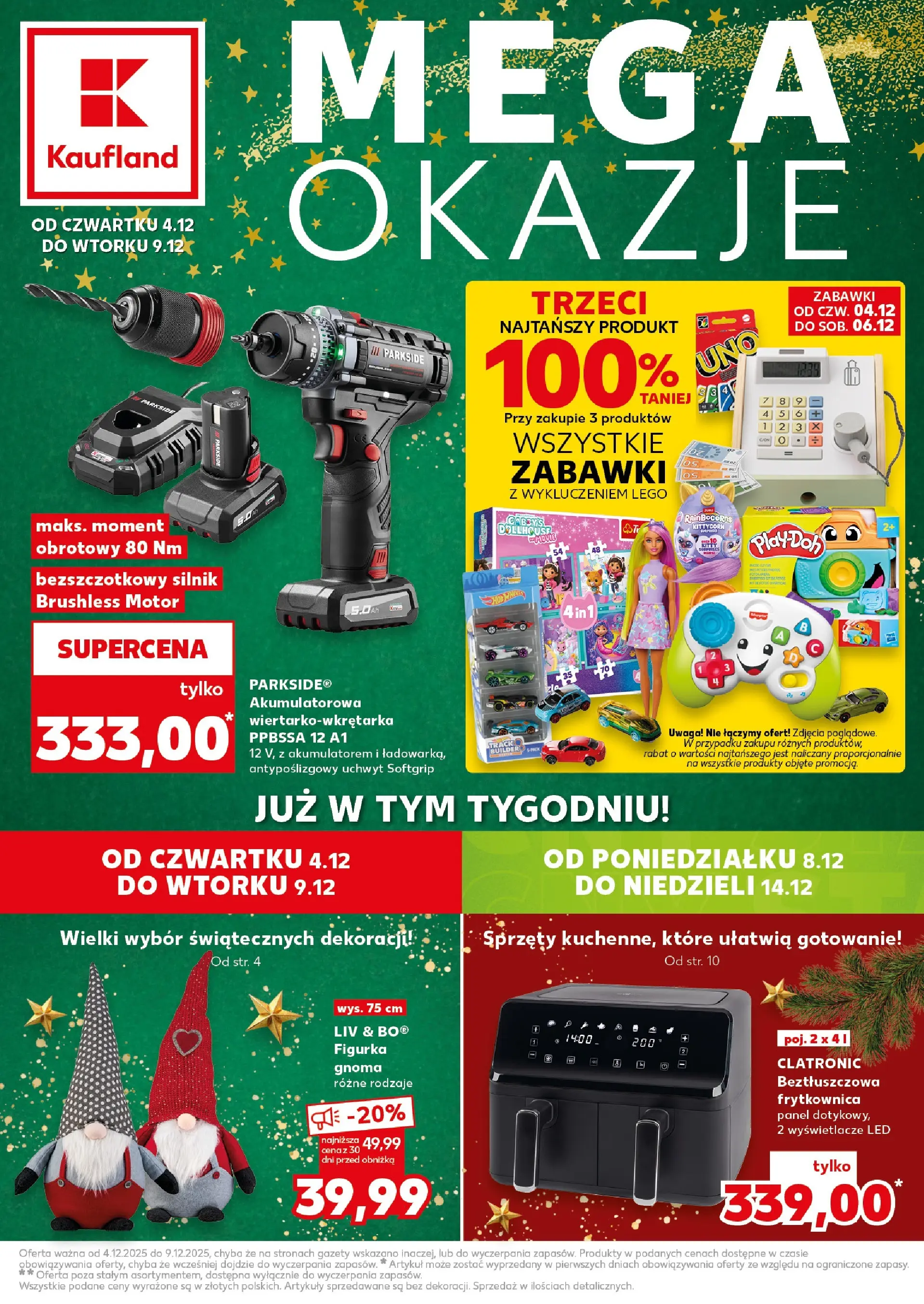 Kaufland - Kaufland NON Food ważne do 9.12 od 03.12.2025 - od jutra PDF | Strona: 1