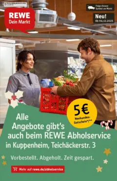 Rewe prospekt Kuppenheim / Oberndorf	 ab 01.12.2025 gültig