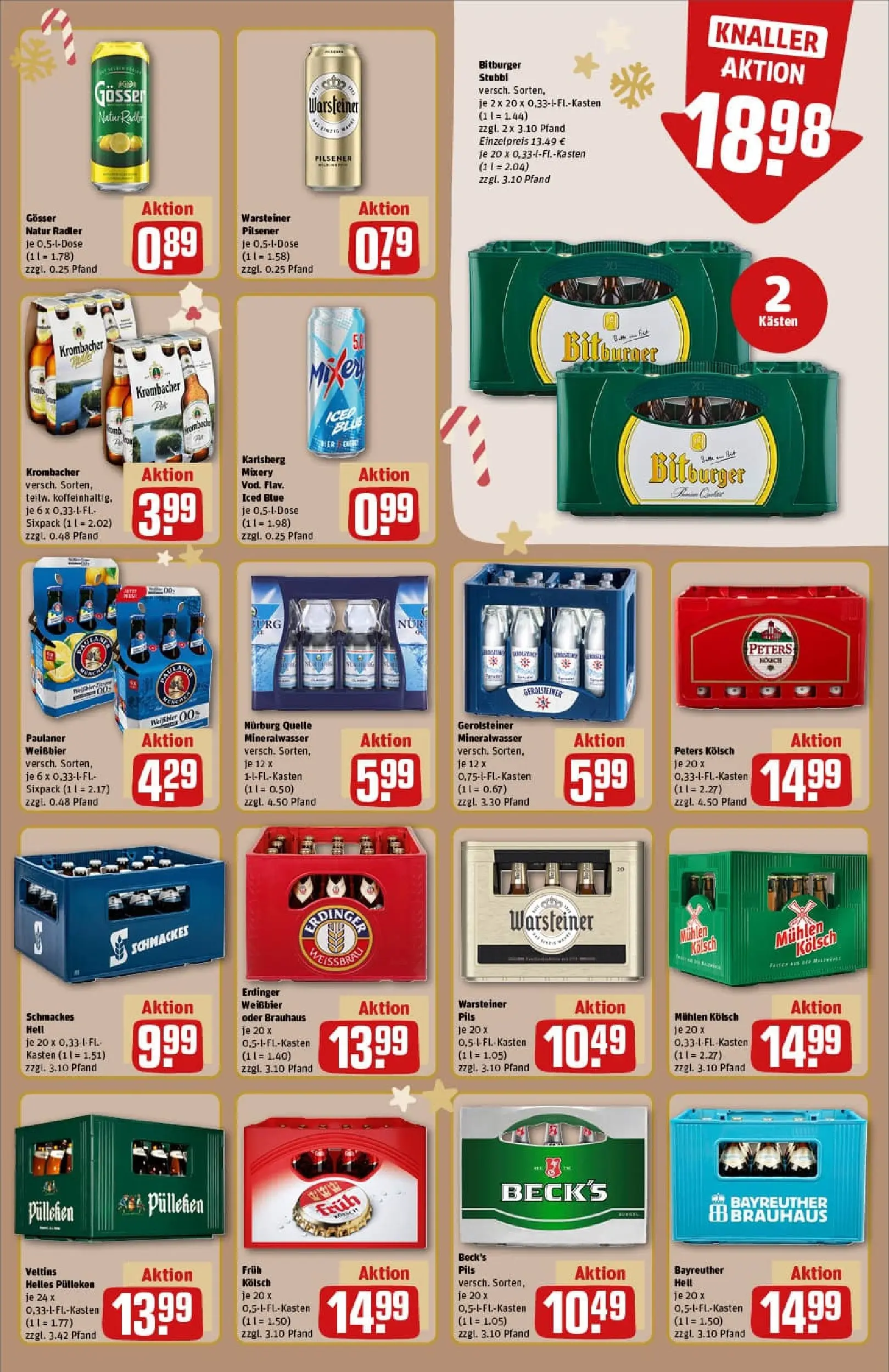 REWE Prospekt ab 01.12.2025 zum Blättern » Angebote | Seite: 25 | Produkte: Nüsse, Sahne