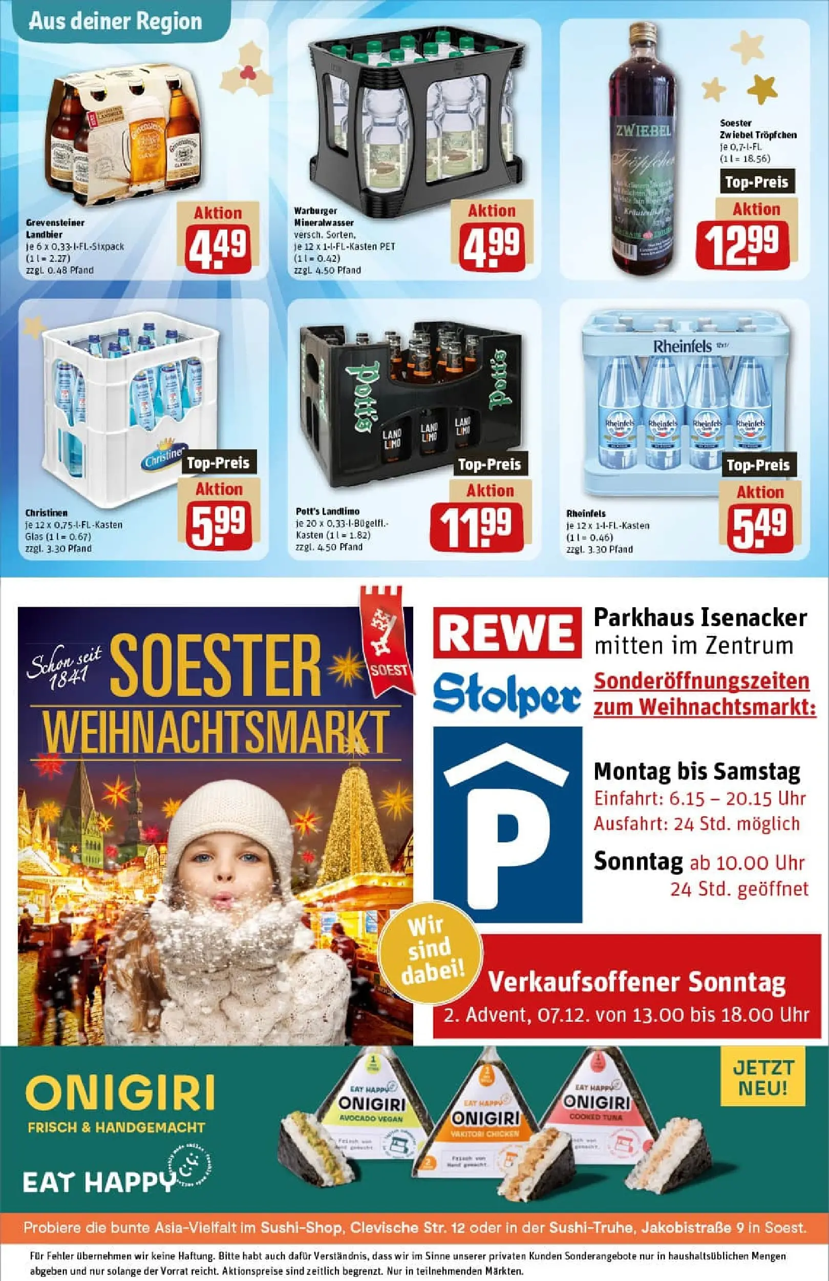 REWE Prospekt ab 01.12.2025 zum Blättern » Angebote | Seite: 31