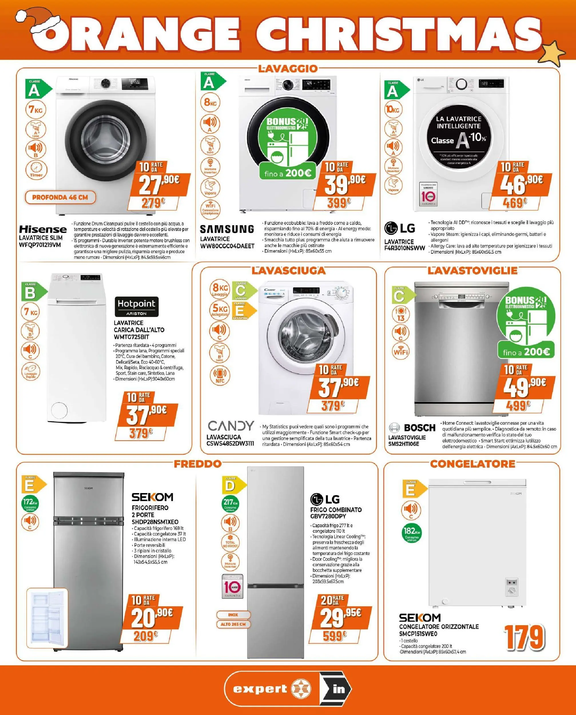 Anteprima volantino Ipercoop dal ﻿01/12/2025﻿ ﻿- nuovo offerte | Pagina: 6 | Prodotti: Lavatrice, Lavastoviglie, Frigorifero, Congelatore