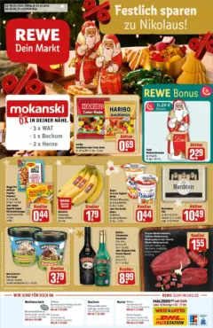Rewe prospekt Bochum ab 01.12.2025 gültig Rewe prospekt Bochum ab 01.12.2025 gültig