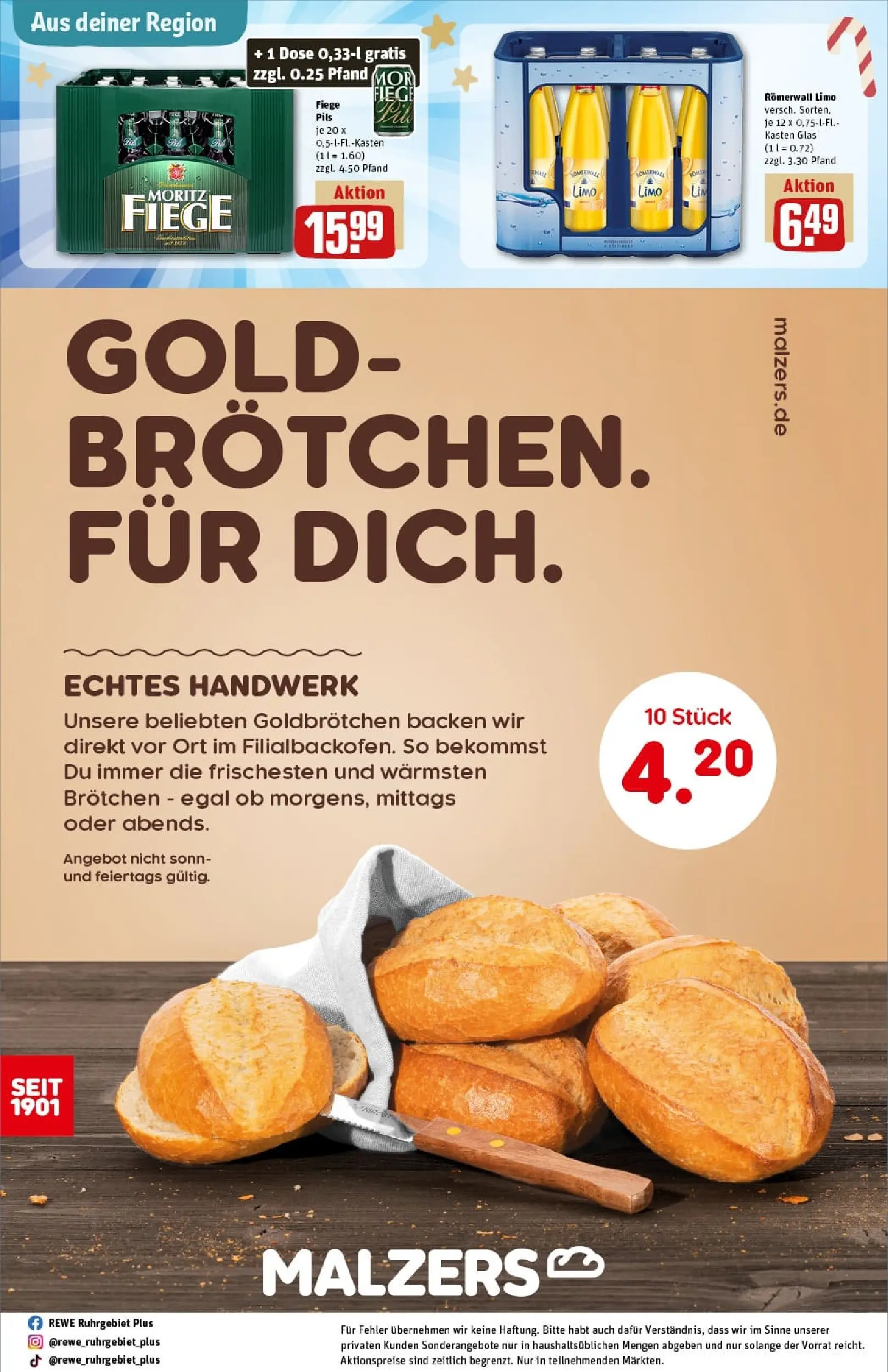 REWE Prospekt ab 01.12.2025 zum Blättern » Angebote | Seite: 31