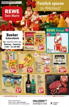 Rewe prospekt Schermbeck	 ab 01.12.2025 gültig
