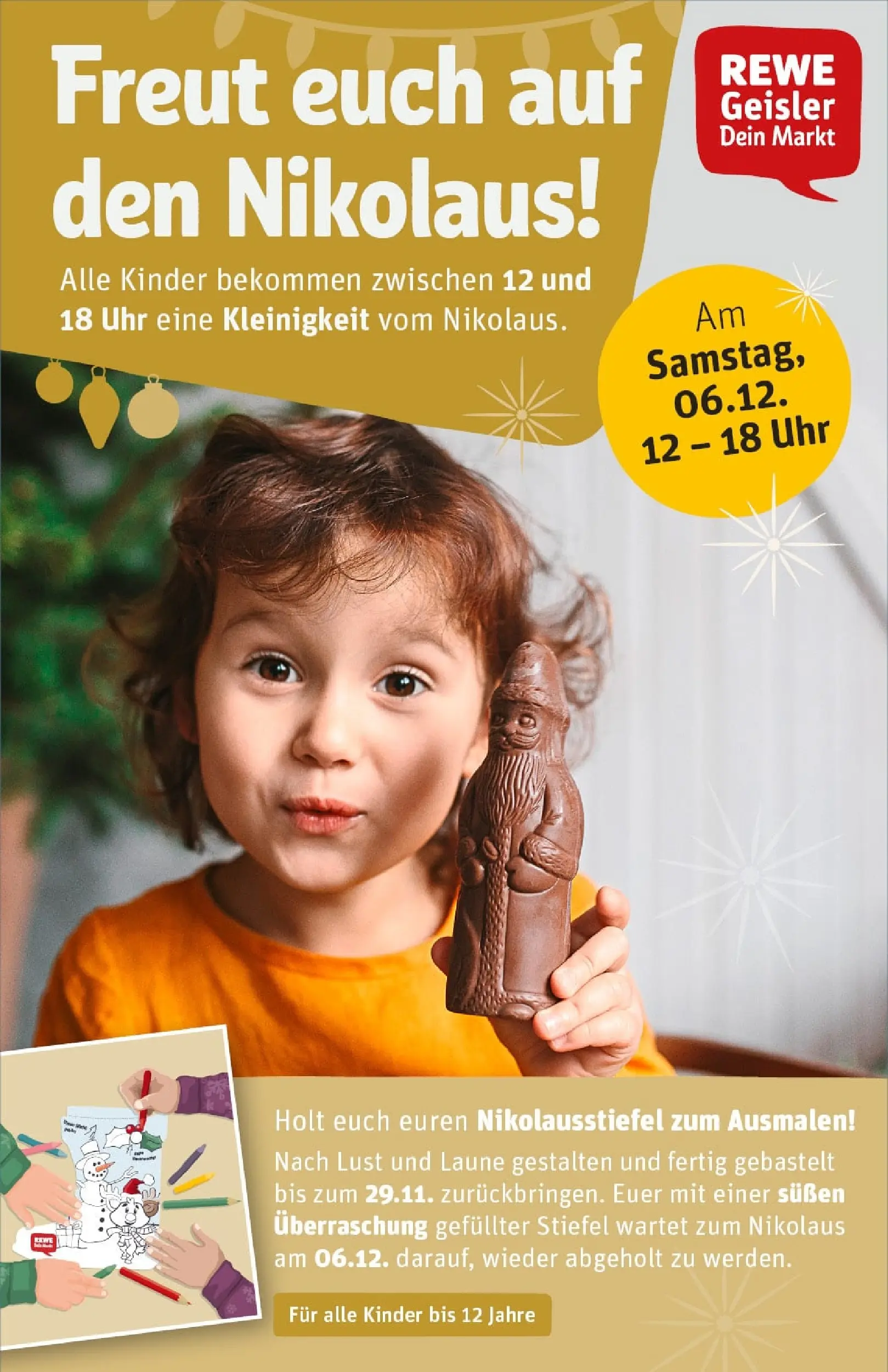 REWE Prospekt ab 01.12.2025 zum Blättern » Angebote | Seite: 1 | Produkte: Stiefel, Uhr