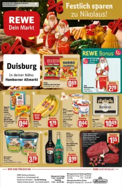 Rewe prospekt Duisburg	 ab 01.12.2025 gültig