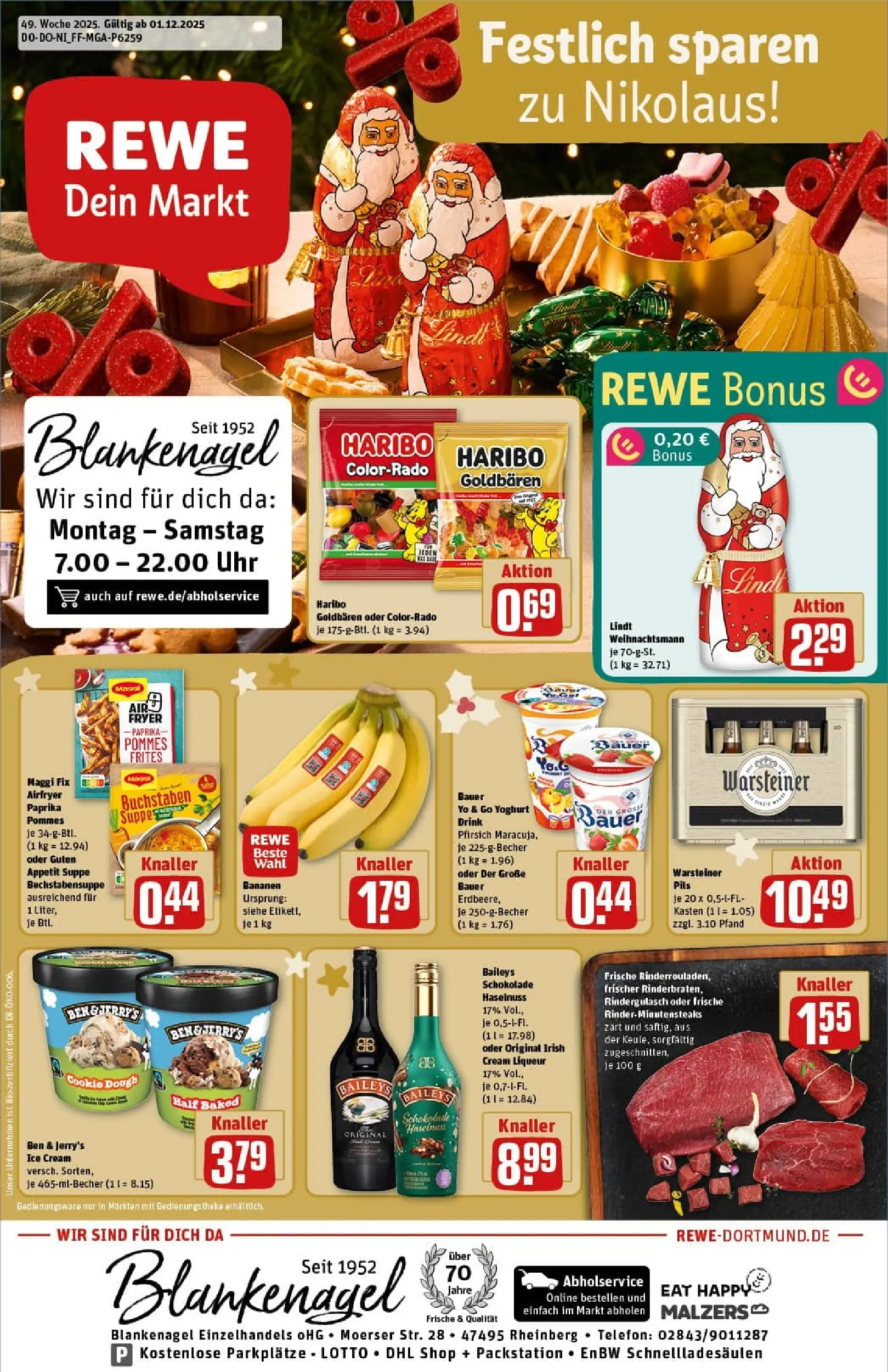 REWE Prospekt ab 01.12.2025 zum Blättern » Angebote | Seite: 4