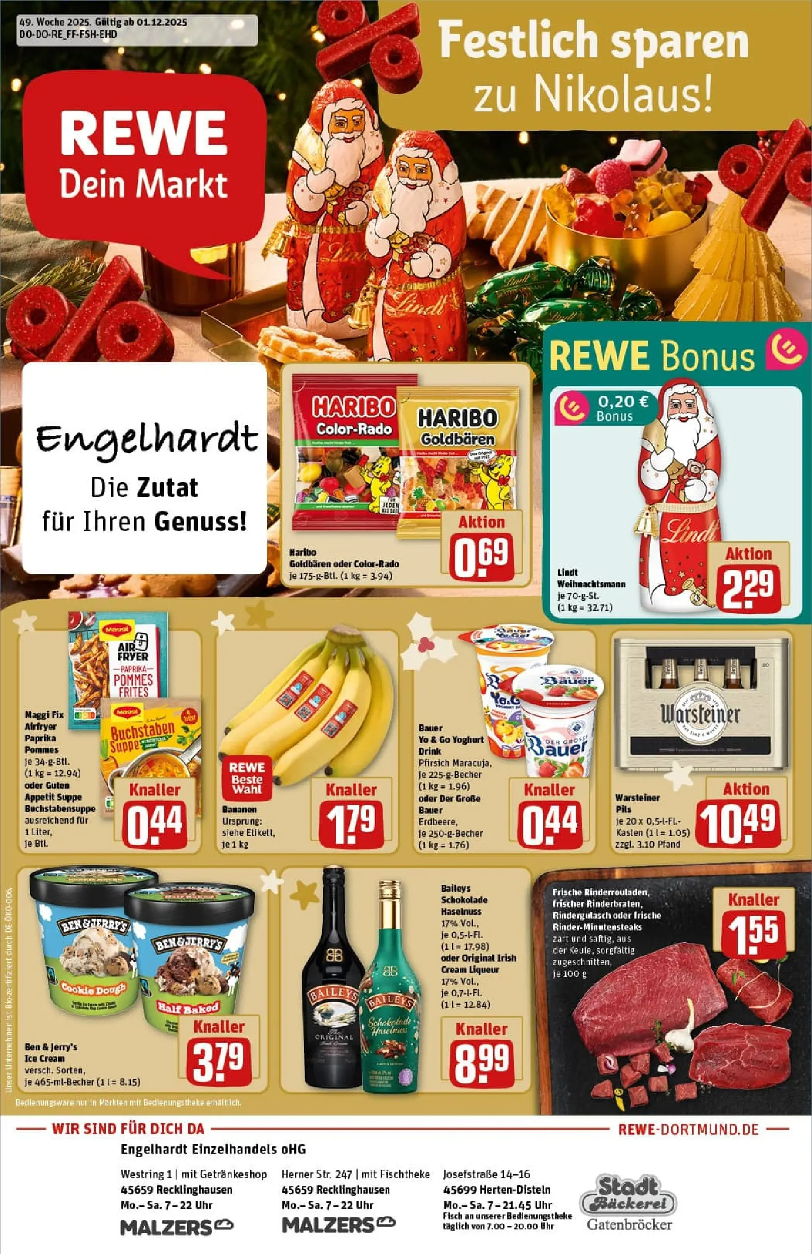 REWE Prospekt ab 01.12.2025 zum Blättern » Angebote | Seite: 4